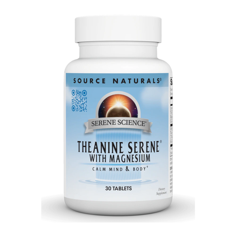 Source Naturals - Theanine Serene - 30 Tablets