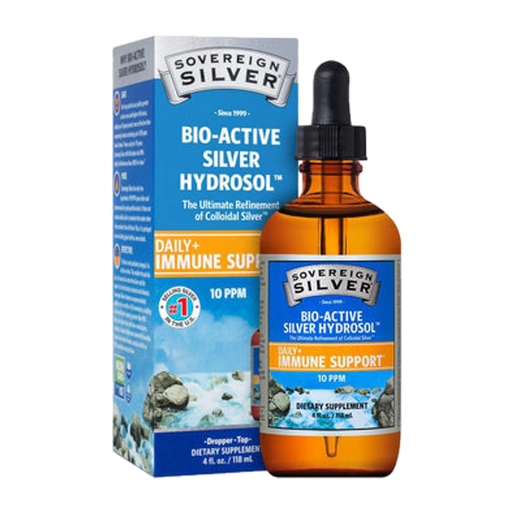 Sovereign Silver - Hydrosol - 4 oz dropper