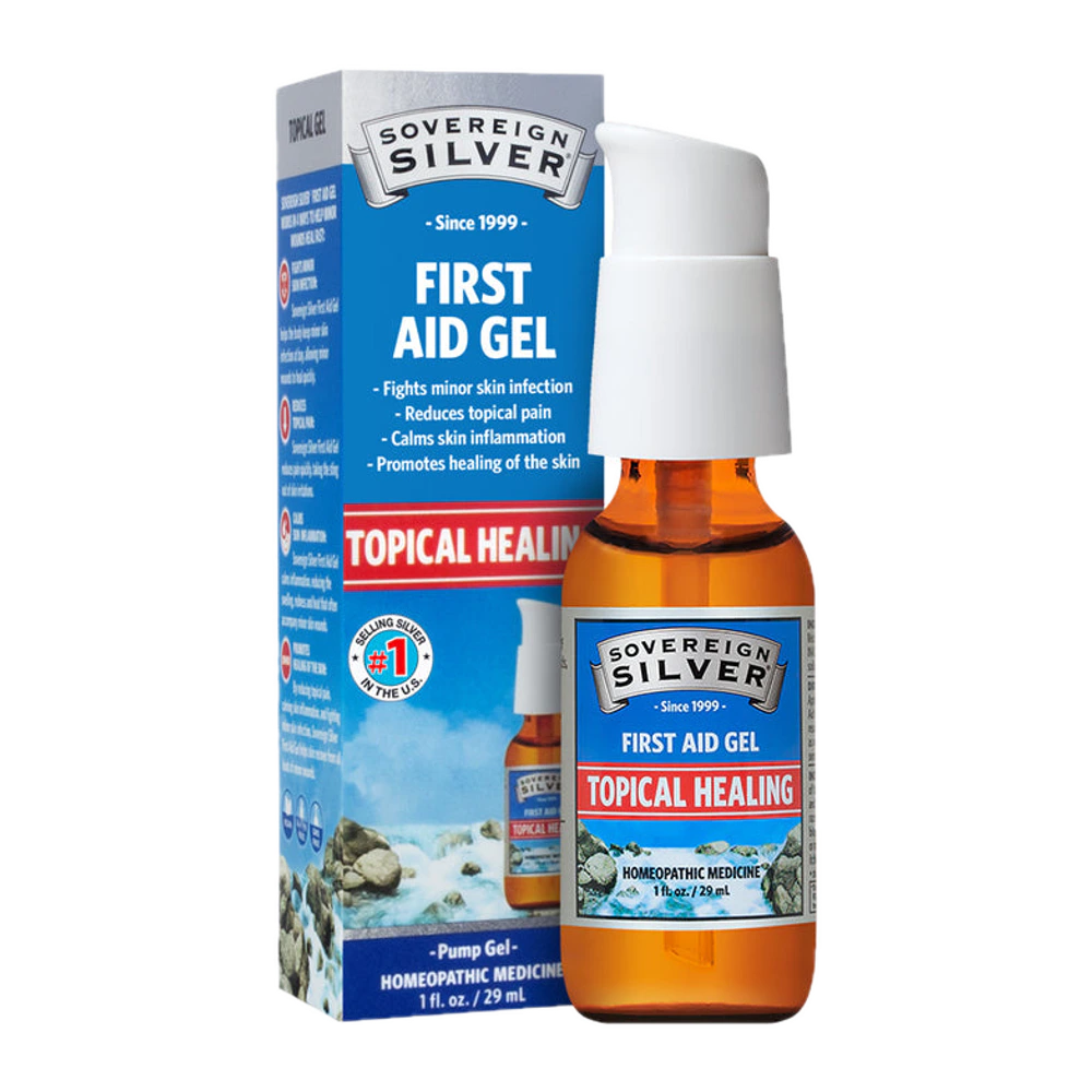 Sovereign Silver - Silver Hydrosol Aid Gel - 1 oz