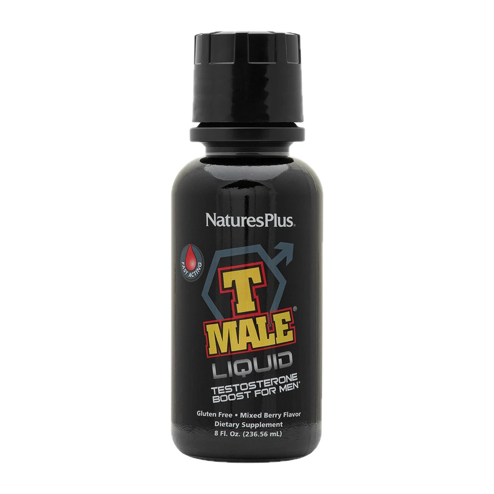 Natures Plus - T-Male Fast Acting Liquid - 8 oz