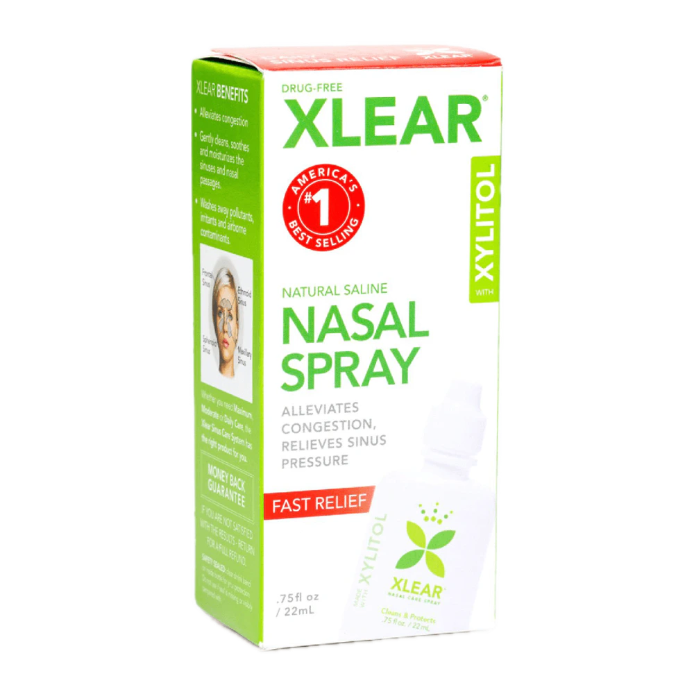 Xlear - All Natural Saline Nasal Spray - .75 oz
