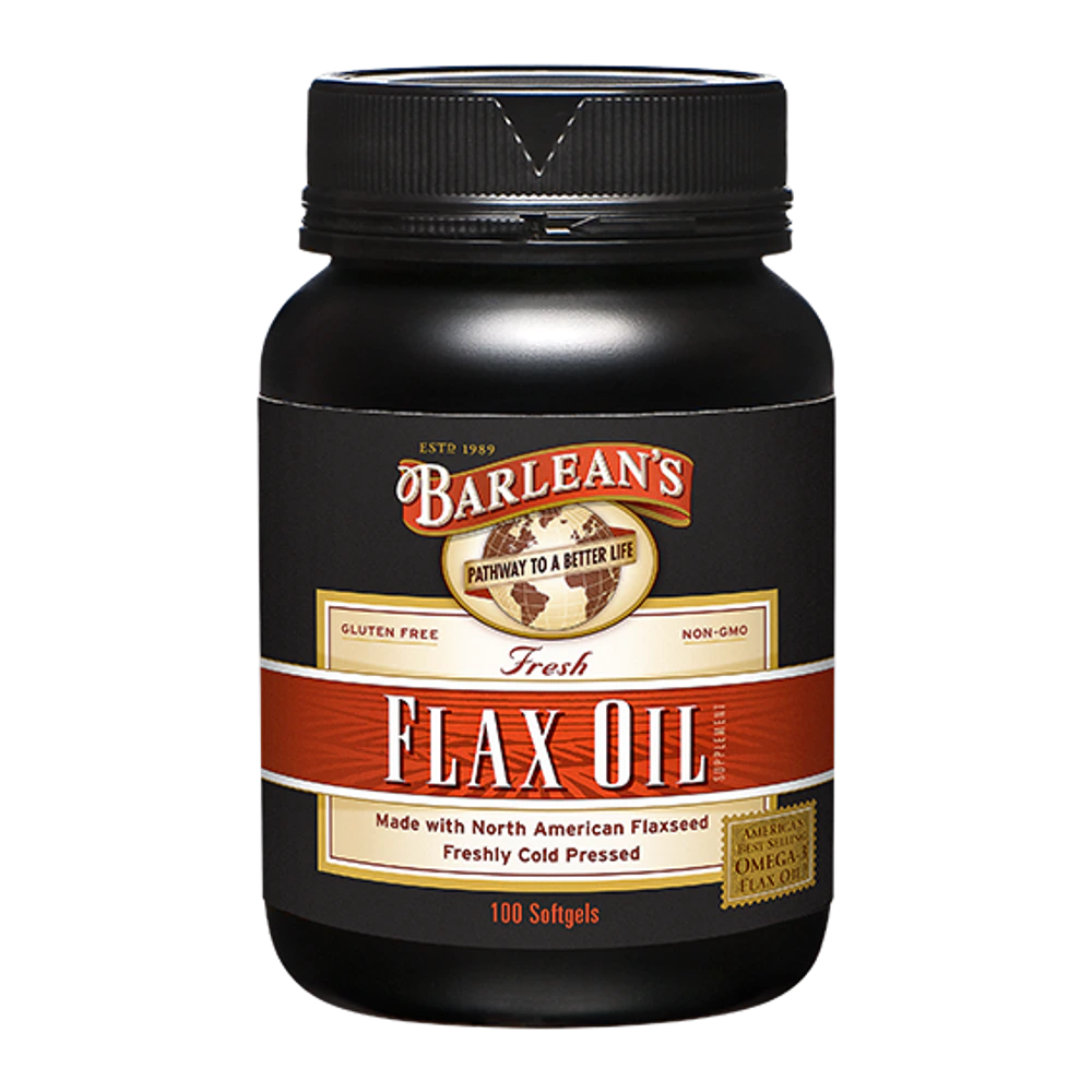 Barleans - Flax Oil - 100 Softgels