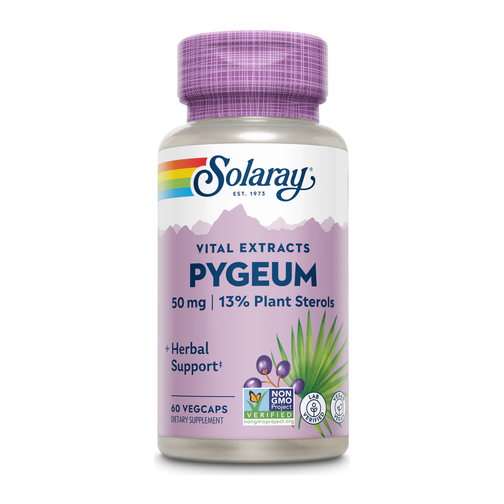 Solaray - Pygeum Afr Ext - 60 Capsules