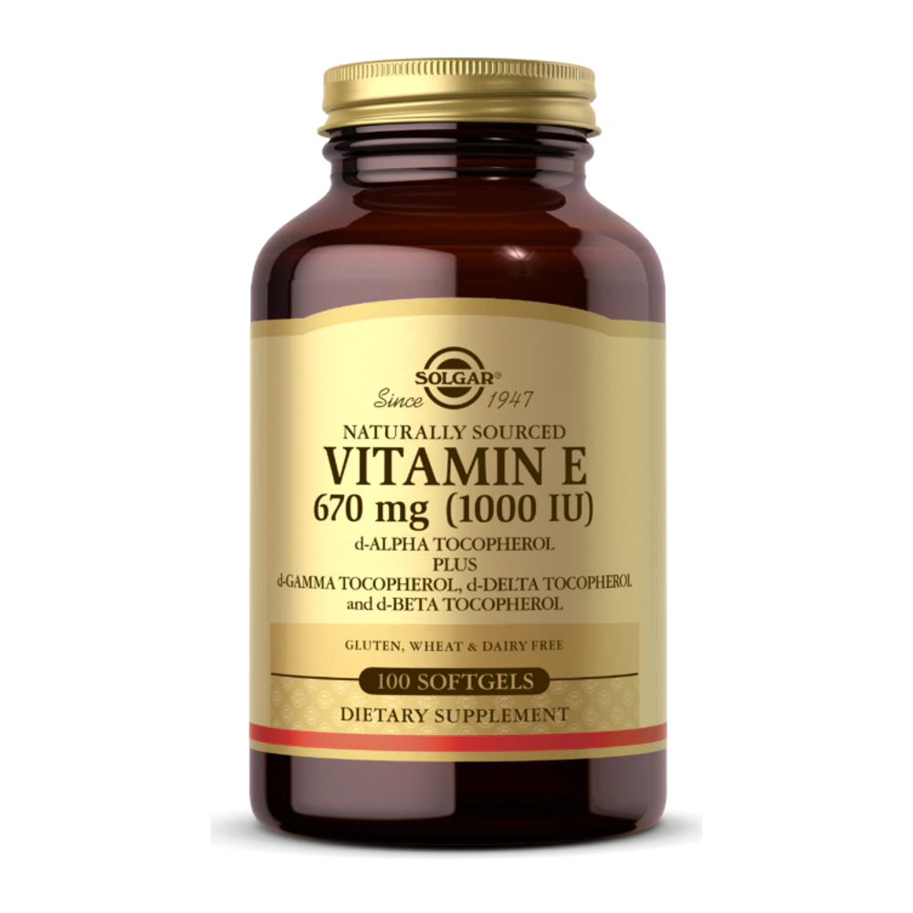 Solgar - Vitamin E 1000 IU - 100 Softgels