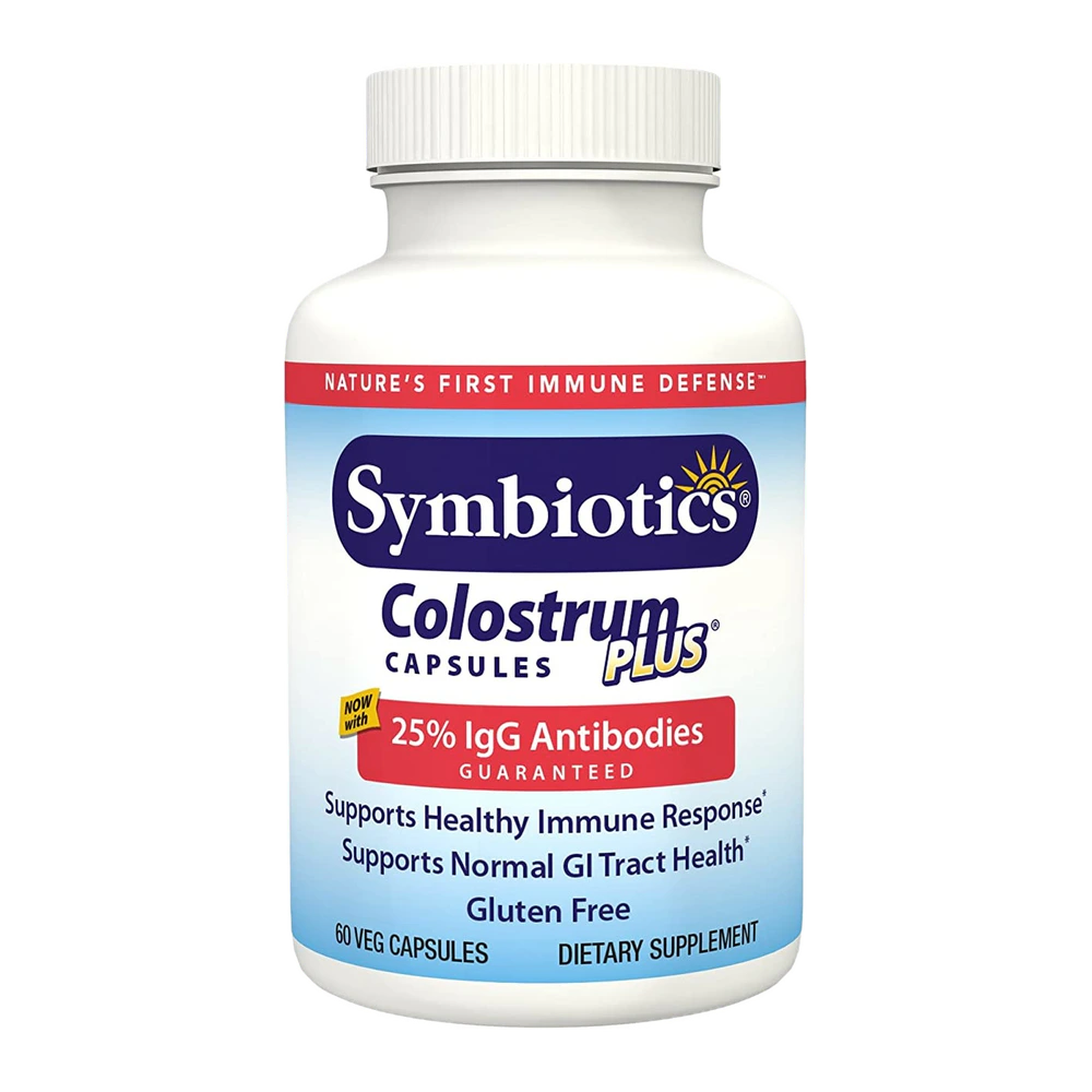 Symbiotics - Colostrum Plus - 60 Capsules