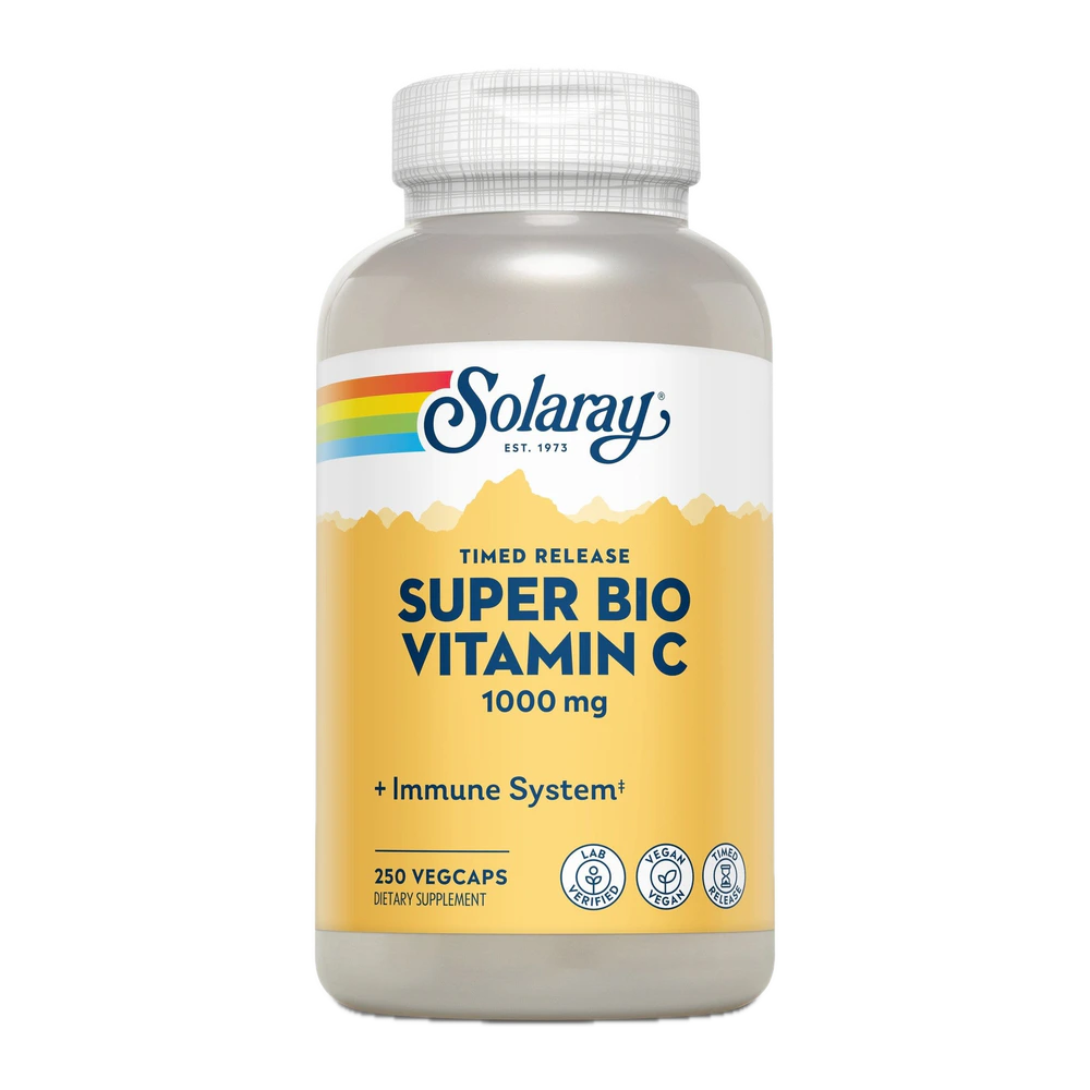 Solaray - Super Bio C Buffered - 250 Capsules