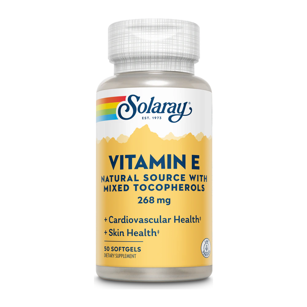 Solaray - Vitamin E Mixed IU - 50 Softgels