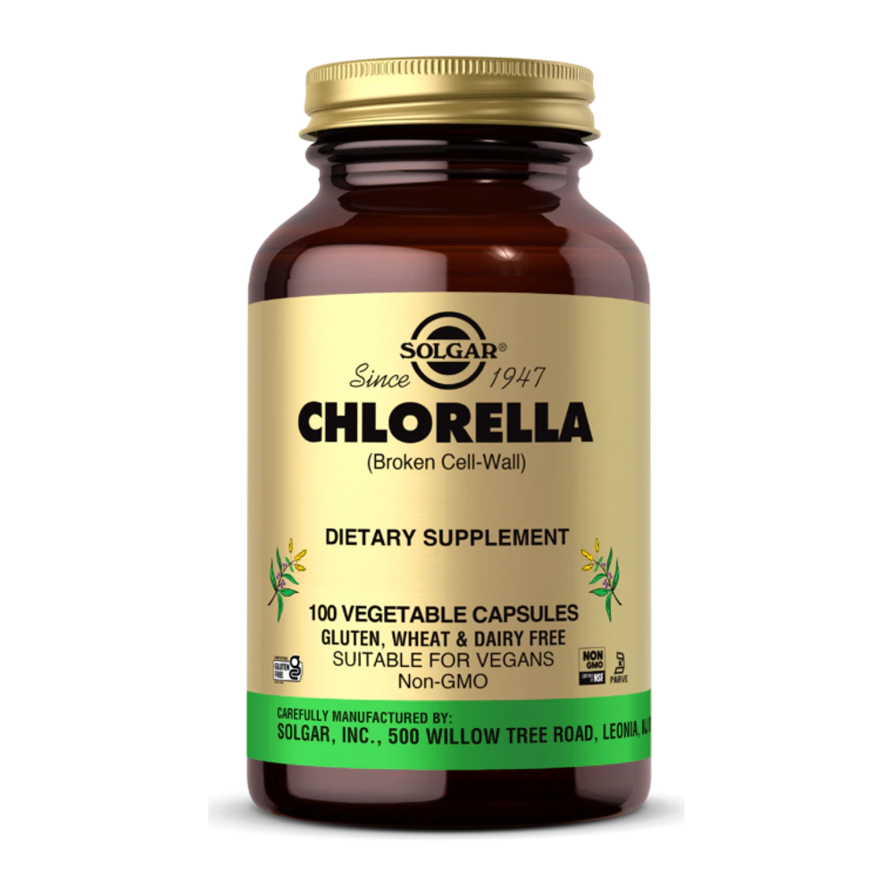 Solgar - Chlorella - 100 Capsules