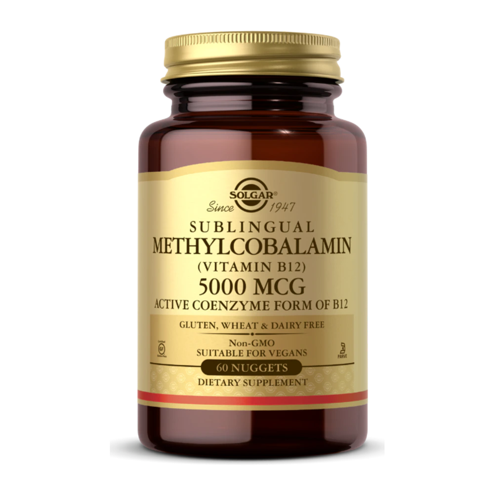 Solgar - Methylcobalamin B12 5000 mcg- 60 Chewables