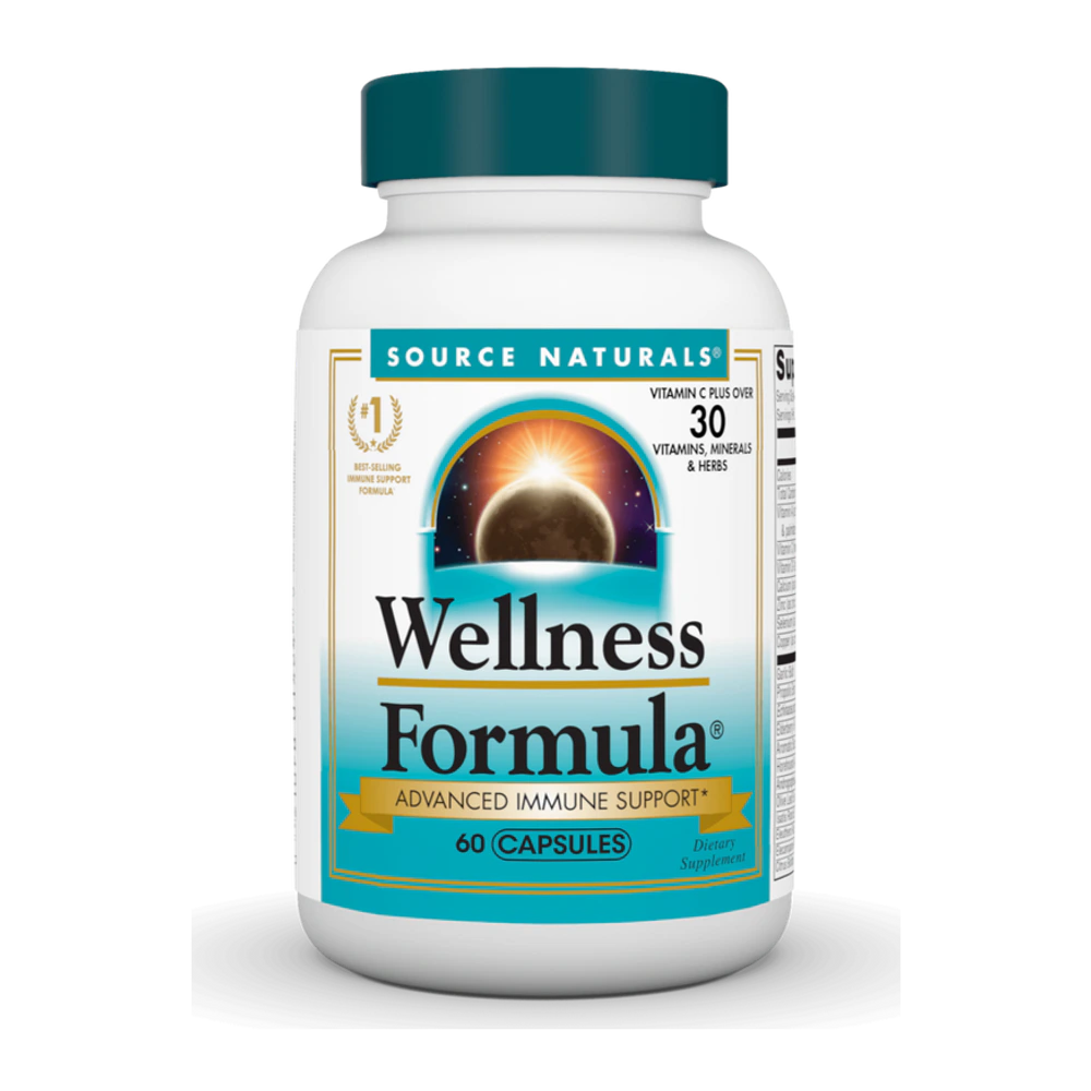 Source Naturals - Wellness Formula - 60 Capsules
