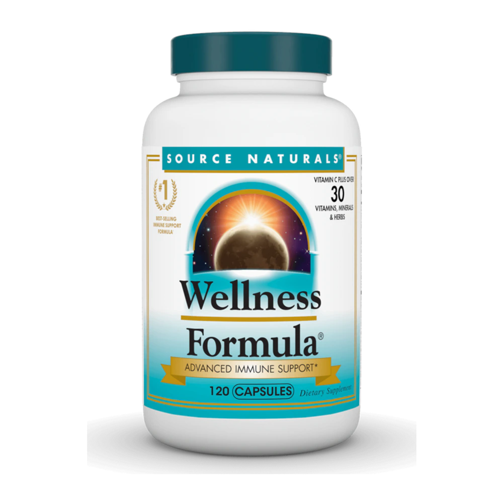 Source Naturals - Wellness Formula - 120 Capsules