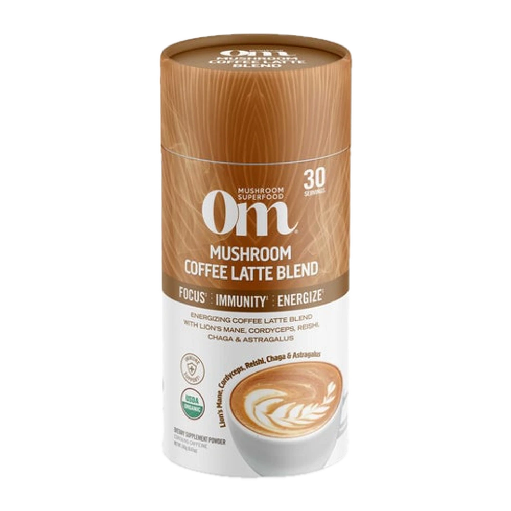 Om - Mushroom Coffee Latte Blend - 240 grams