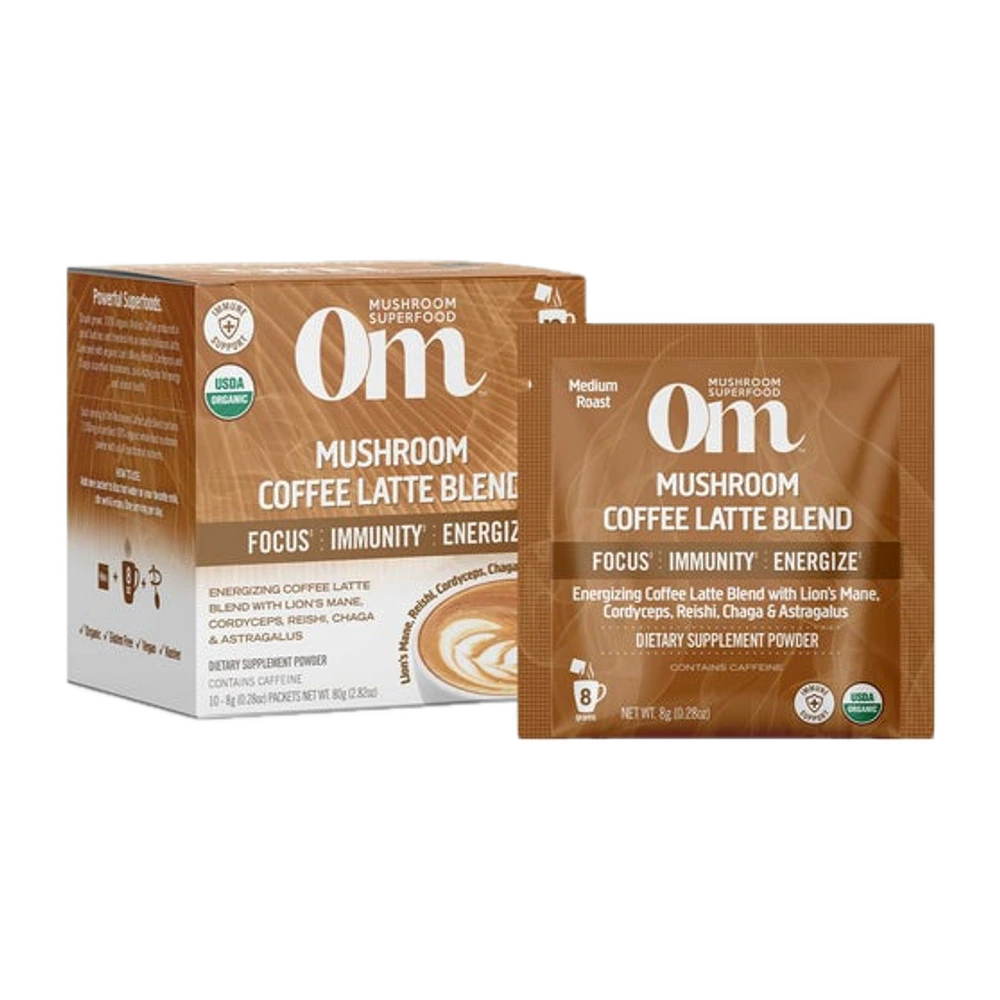 Om - Box of Mushroom Coffee Blend - 10 Pack