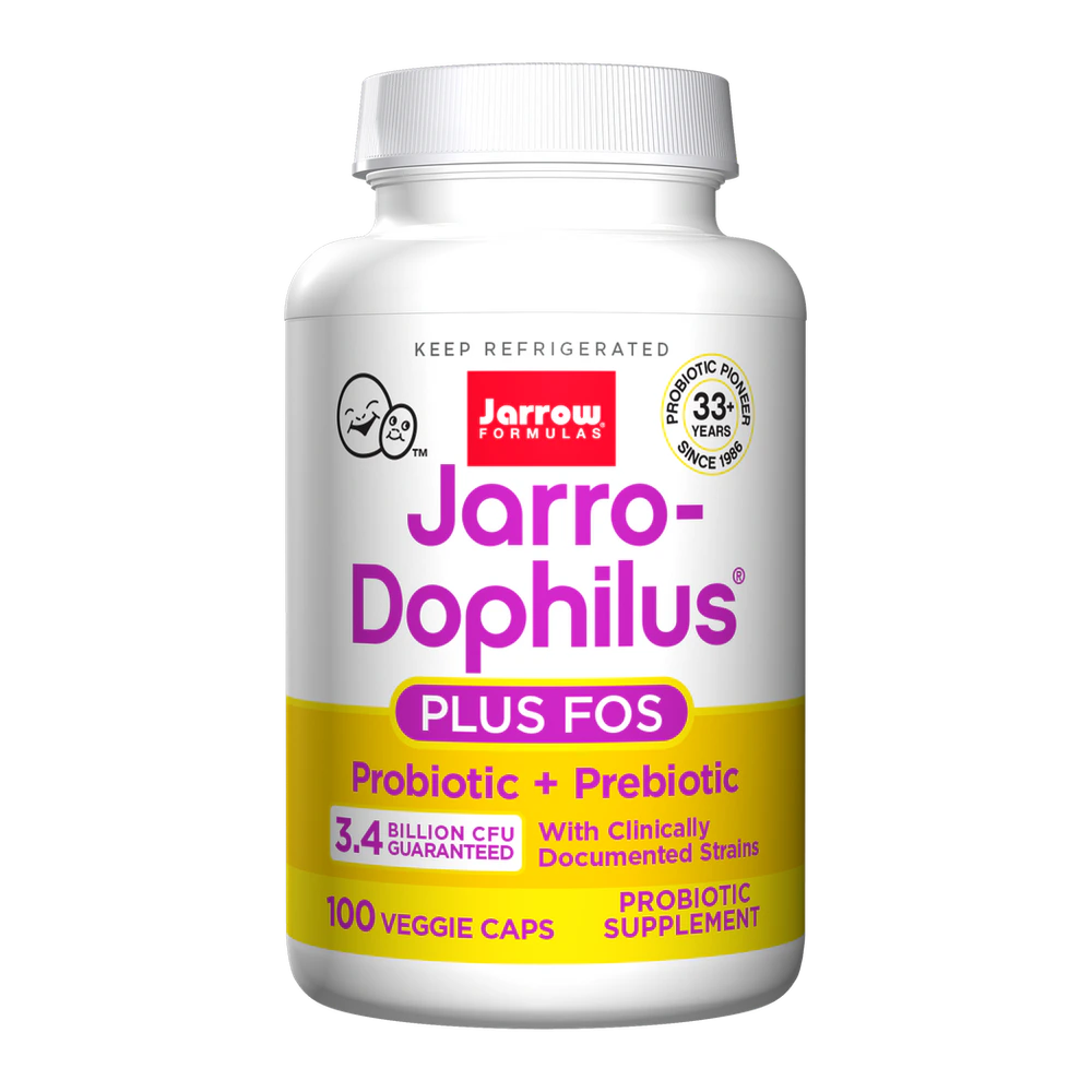 Jarrow - Jarro-Dophilus + FOS 3.4B - 100 Capsules