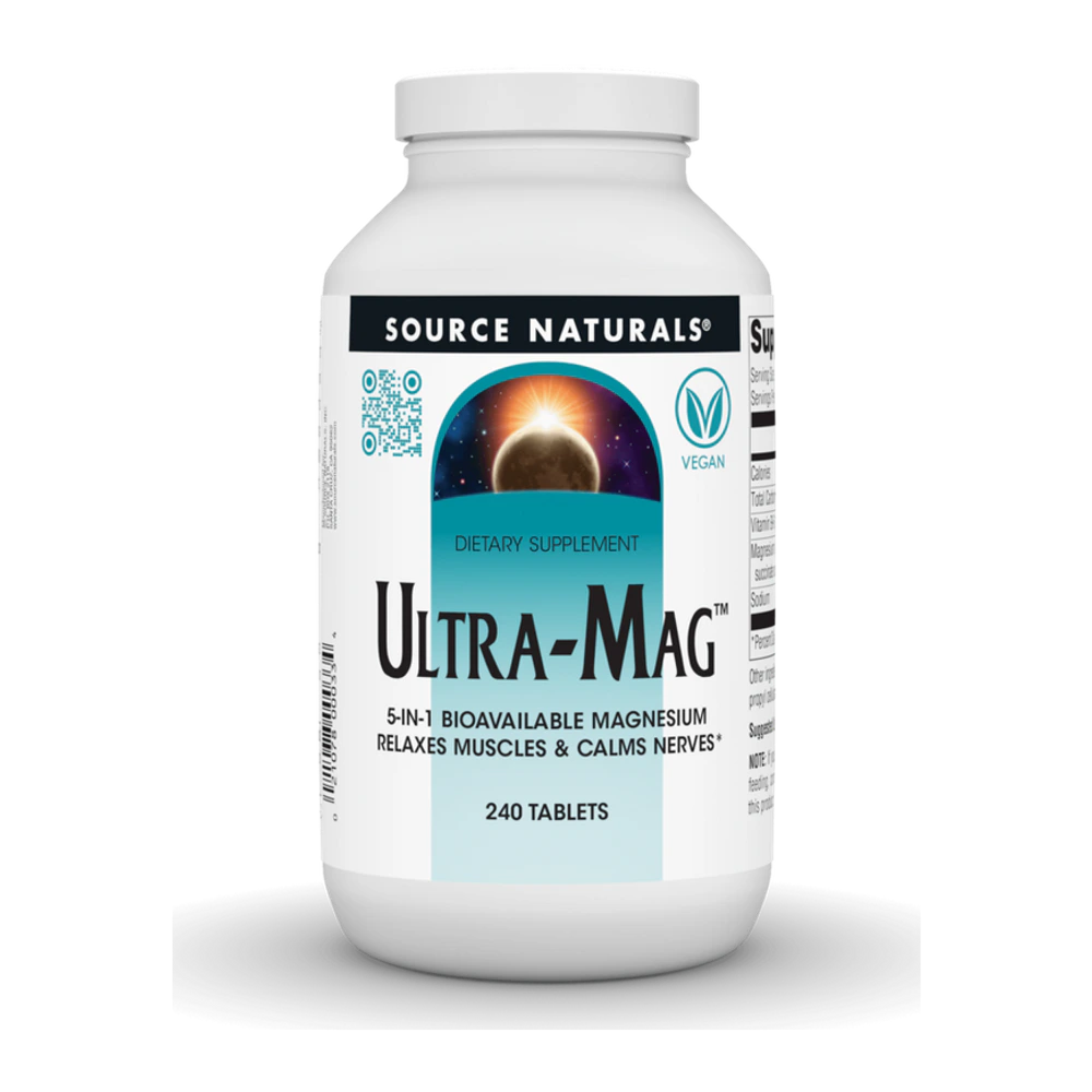 Source Naturals - Ultra-Mag - 240 Tablets