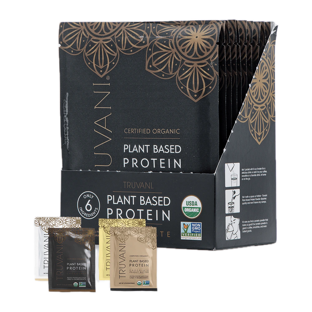 Truvani - Box of Chocolate Protein Packs - 10 Packs