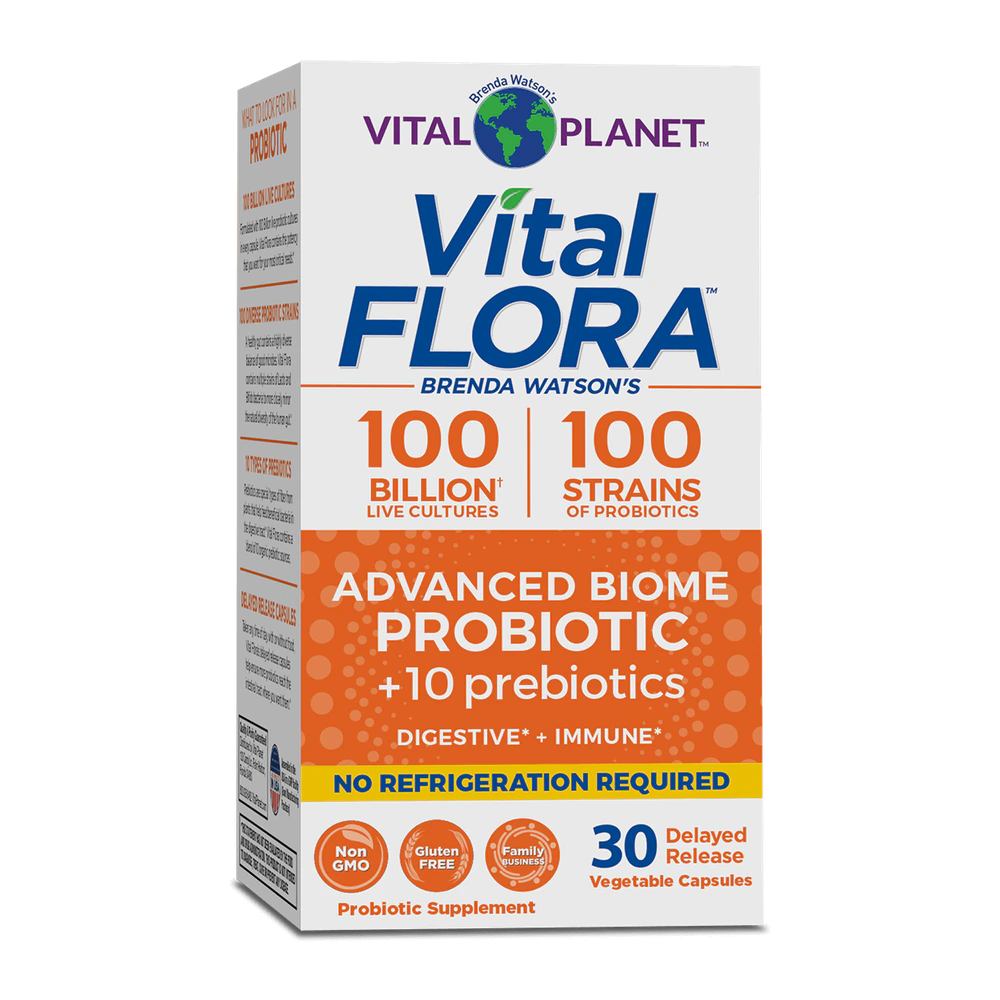 Vital Planet - Vital Flora Advanced Shelf Stable - 30 Veg Capsules