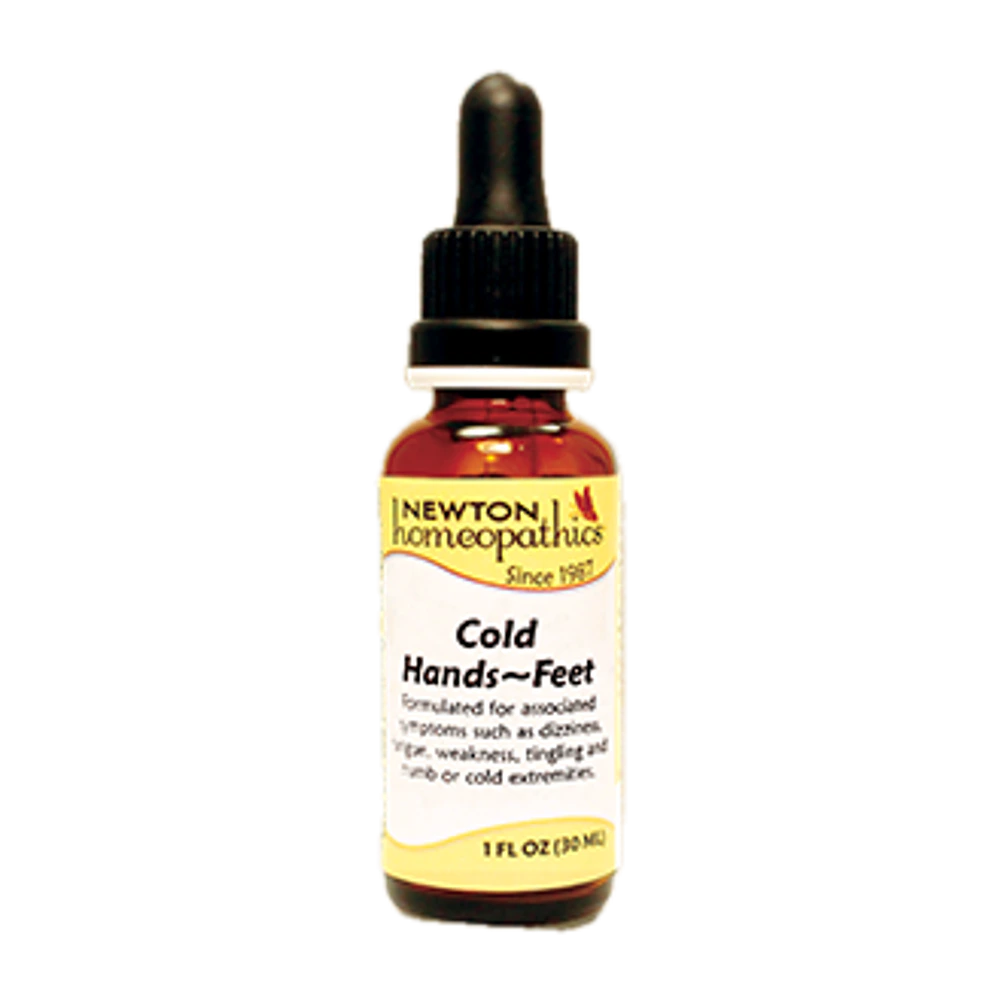 Newton Homeopathics - Cold Hands~Feet - 1 oz