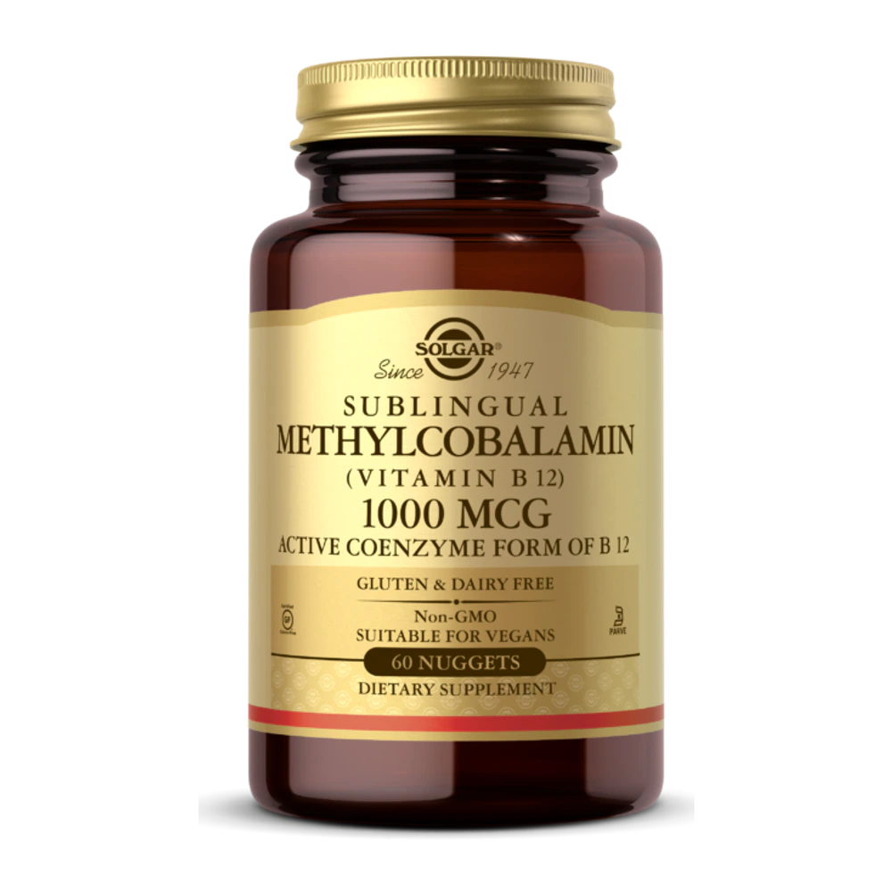 Solgar - Methyl Vitamin B12 1000 mcg Nuggets - 60 Chewables