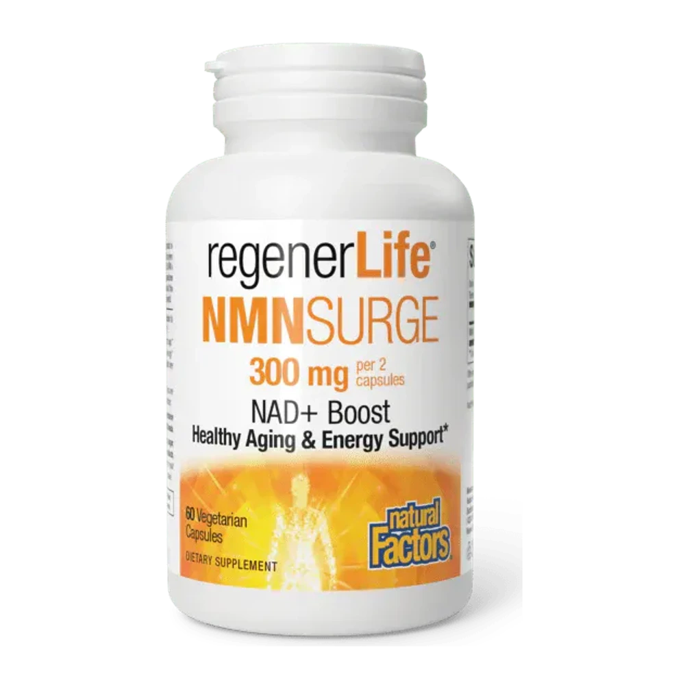 Natural Factors - regenerLife NMNSurge 300 mg 60 caps