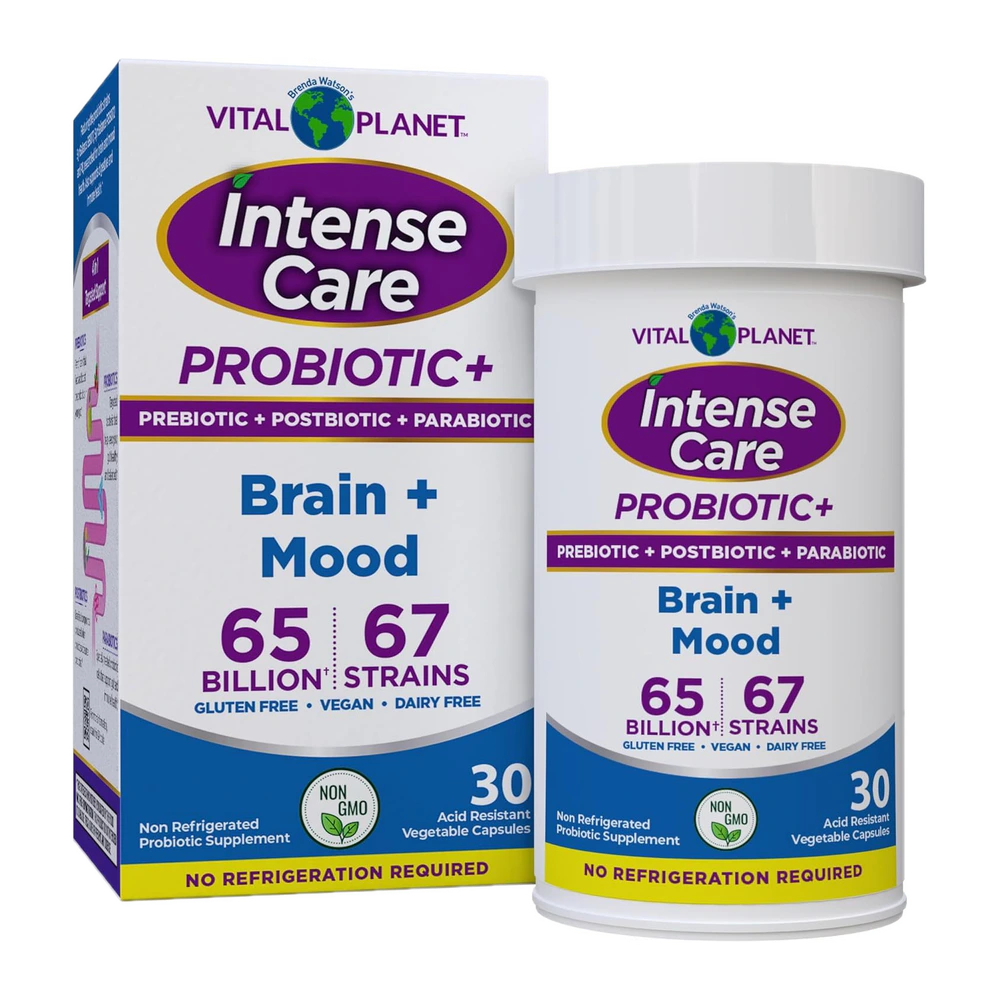 Vital Planet - Intense Care Brain + Mood - 30 Capsules
