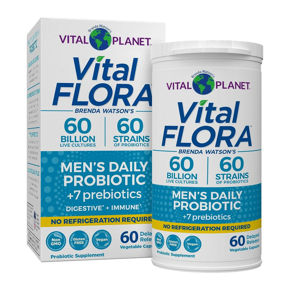 Vital Planet - Mens Daily Shelf Stable - 60 Capsules