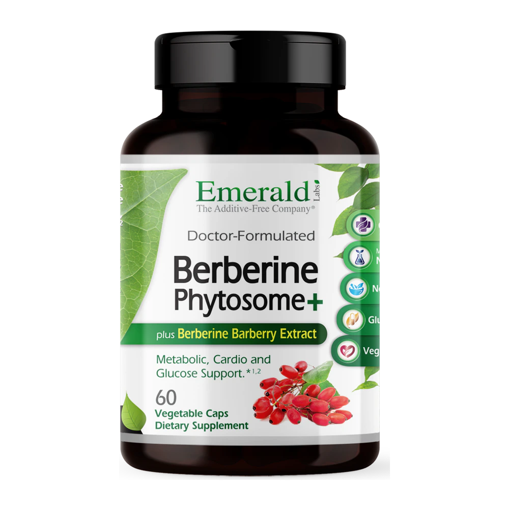 Emerald Labs - Berberine Phytosome+ - 60 Veg Capsules