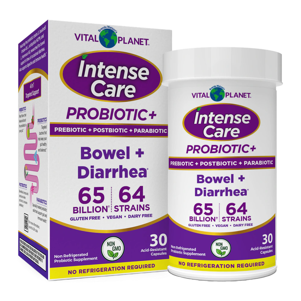Vital Planet - Intense Care Bowel + Diarrhea - 30 caps