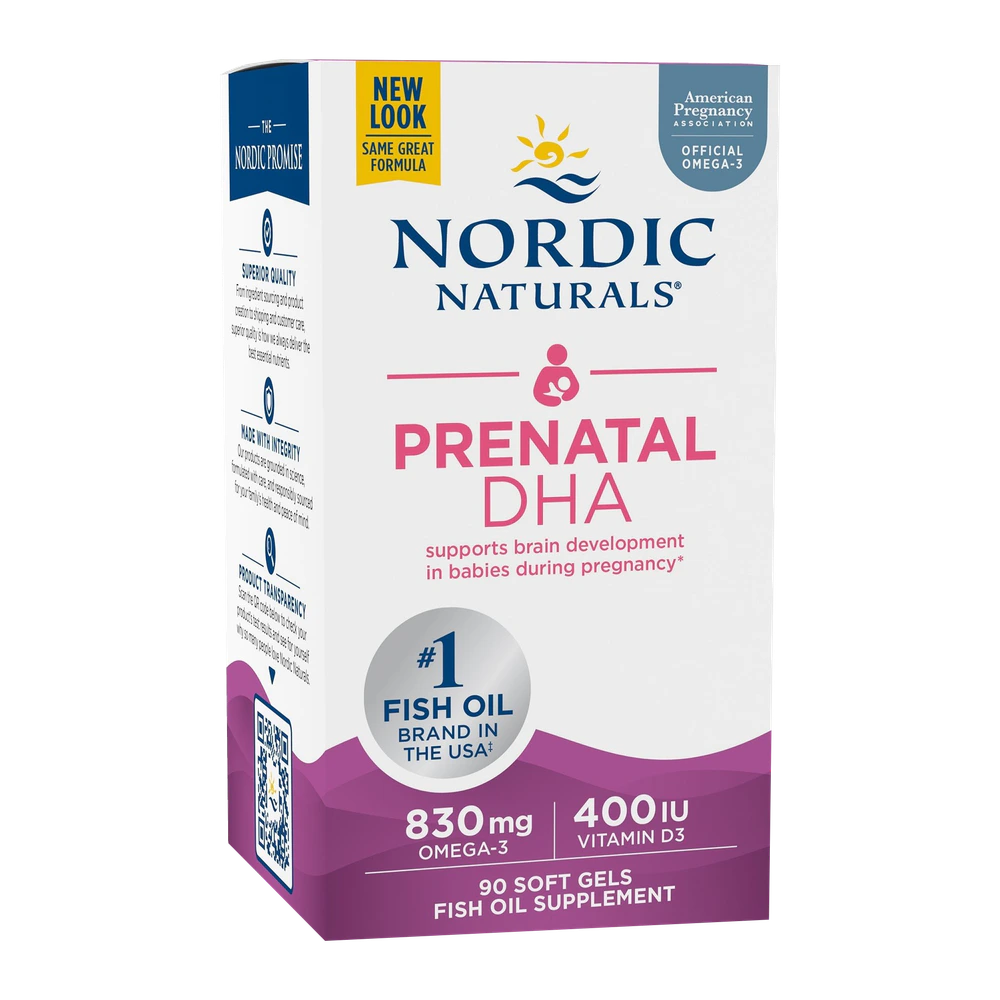 Nordic Naturals - Prenatal Dha Unflavored Formula - 90 count