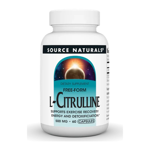 Source Naturals - L-Citrulline 500 mg - 60 Capsules