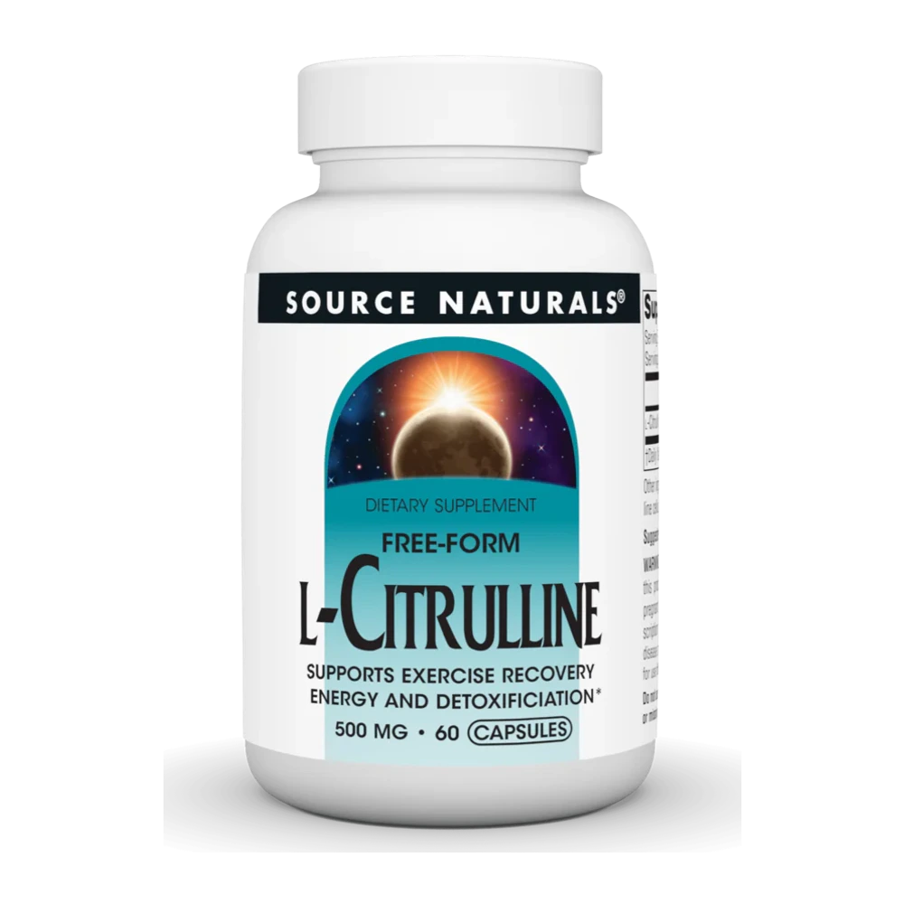 Source Naturals - L-Citrulline 500 mg - 60 Capsules