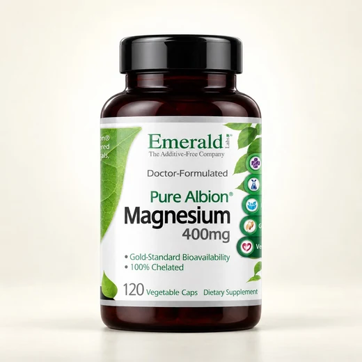 Emerald Labs - Magnesium 400 mg - 120 Veg Capsules